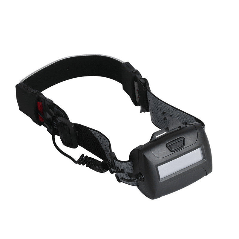 COB LED Scheinwerfer Gebaut-in Batterie Wiederaufladbare Scheinwerfer Kopf Wasserdichte Lampe Weiß Rot Beleuchtung Für Camping Arbeits Irall