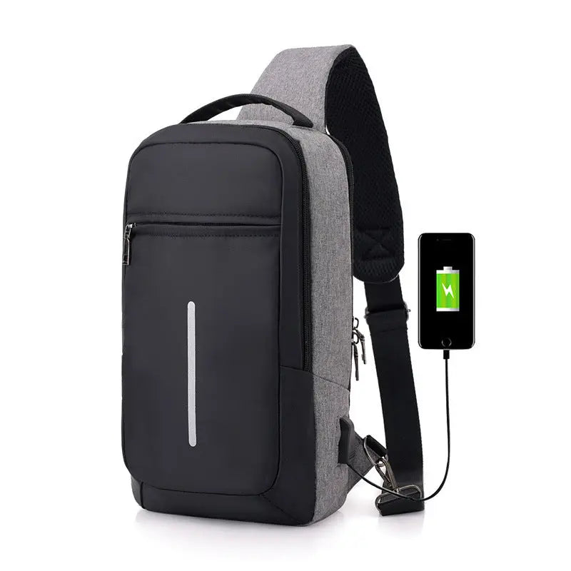 Umhängetasche mit USB eprolo