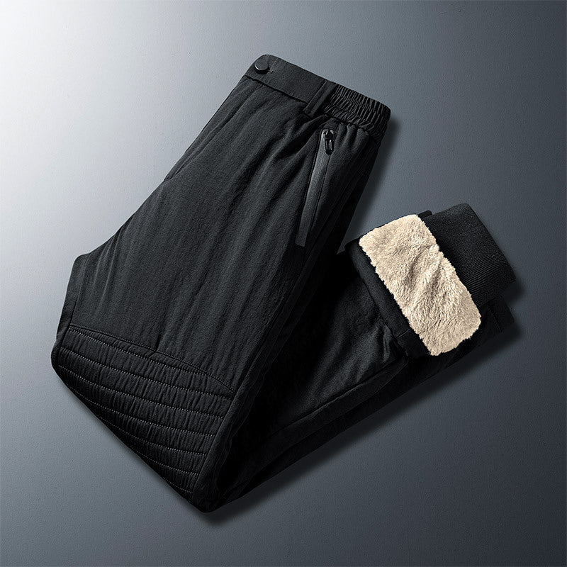 Lambswool Cotton Pants Men's Winter Thicken Thermal Cold-resistant Casual Bauer Solution