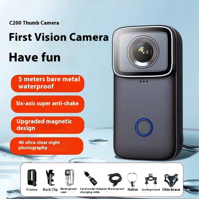 Thumb Sports Camera Anti-shake HD Camera MSY Dropshipping