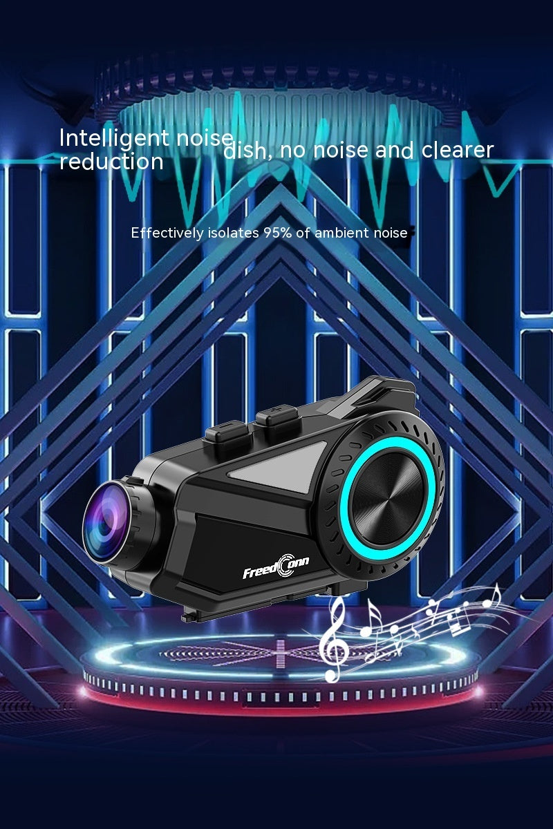 Motorcycle Helmet Intercom Bluetooth Headset Driving Recorder R3 MSY Dropshipping
