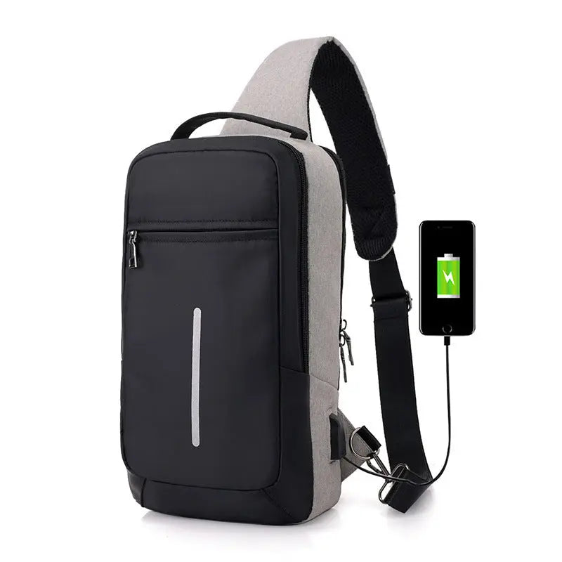 Umhängetasche mit USB eprolo