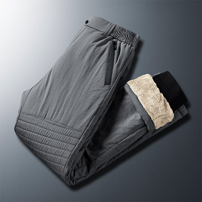 Lambswool Cotton Pants Men's Winter Thicken Thermal Cold-resistant Casual Bauer Solution