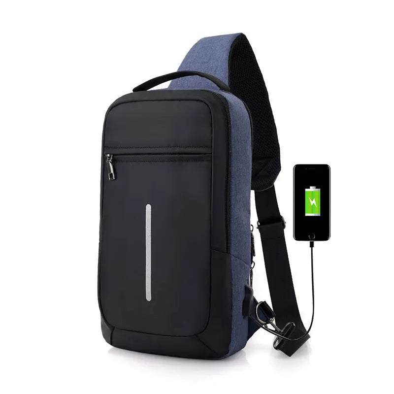 Umhängetasche mit USB eprolo