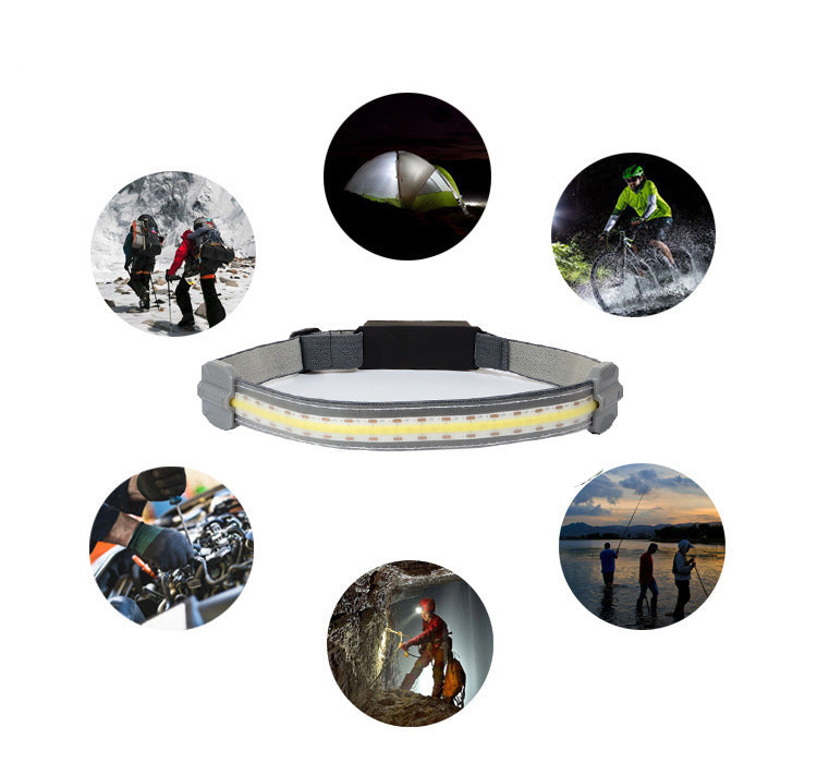 COB Scheinwerfer Rot Licht Warnung Tragbare Scheinwerfer USB Aufladbare Scheinwerfer Taschenlampe 3 Beleuchtung Modi Arbeits Licht Irall