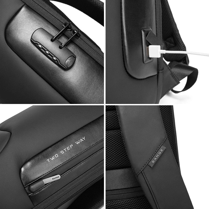 Laptop-Rucksack, multifunktionaler Rucksack, Wasserdicht eprolo