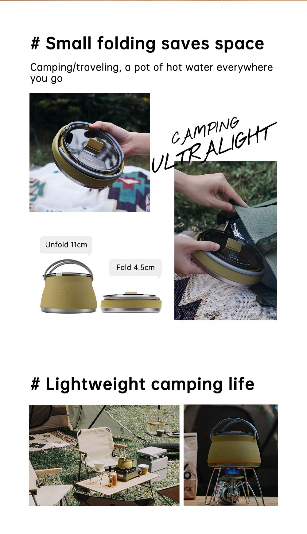 Wasserkocher , Campingkocher - Bauer Solution