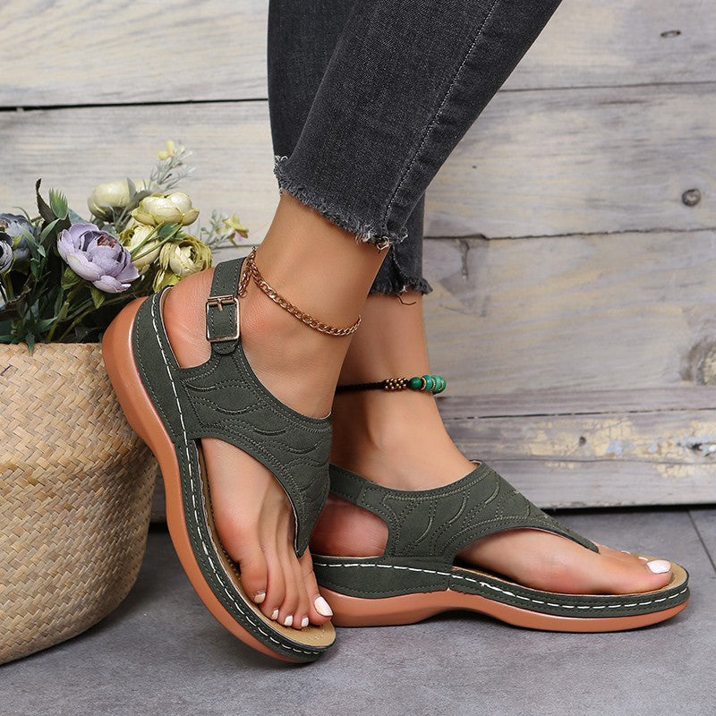 schöne Damen Zehentrenner Sandale eprolo