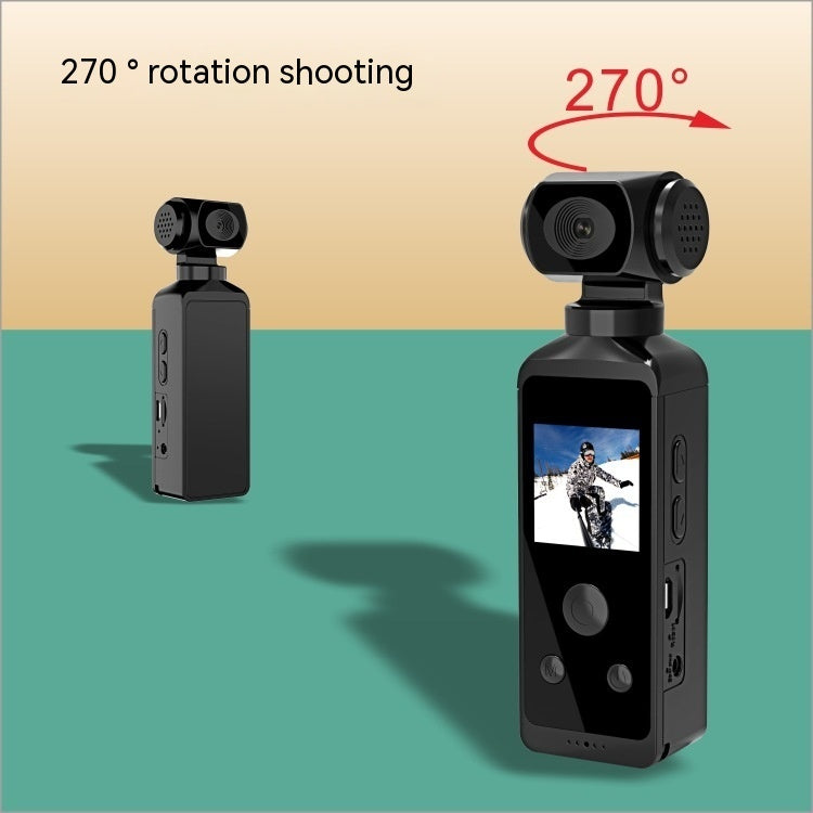 270 Degree Rotating 4K Sports Pocket Camera MSY Dropshipping