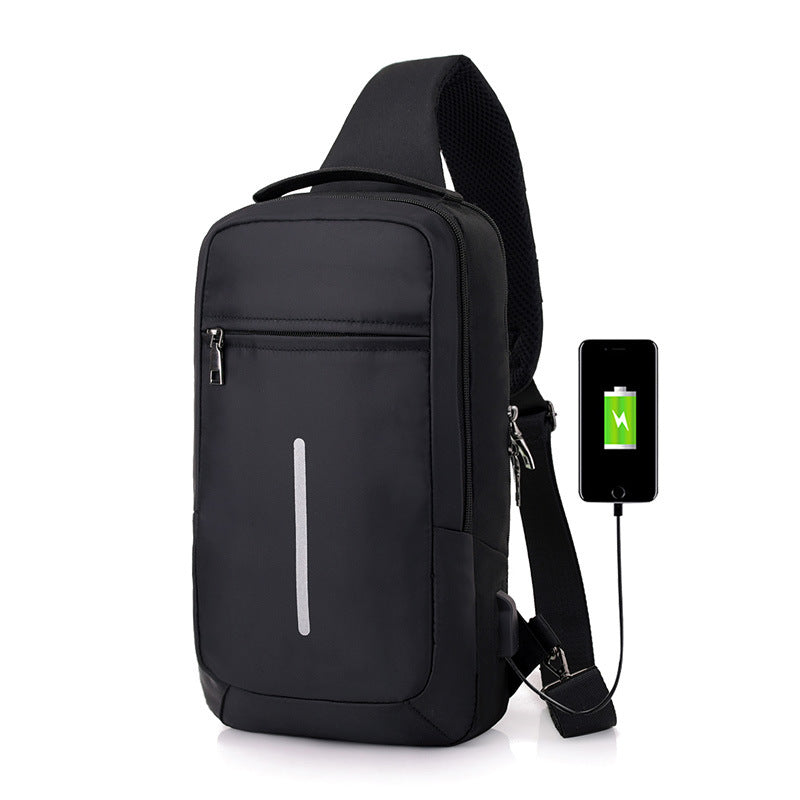 Shoulder bag with USB