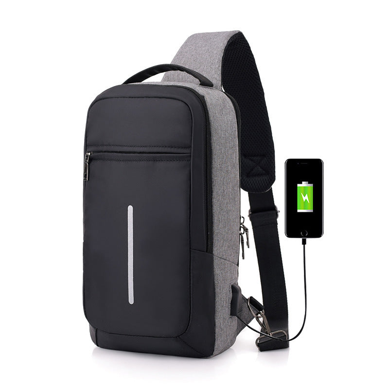 Shoulder bag with USB