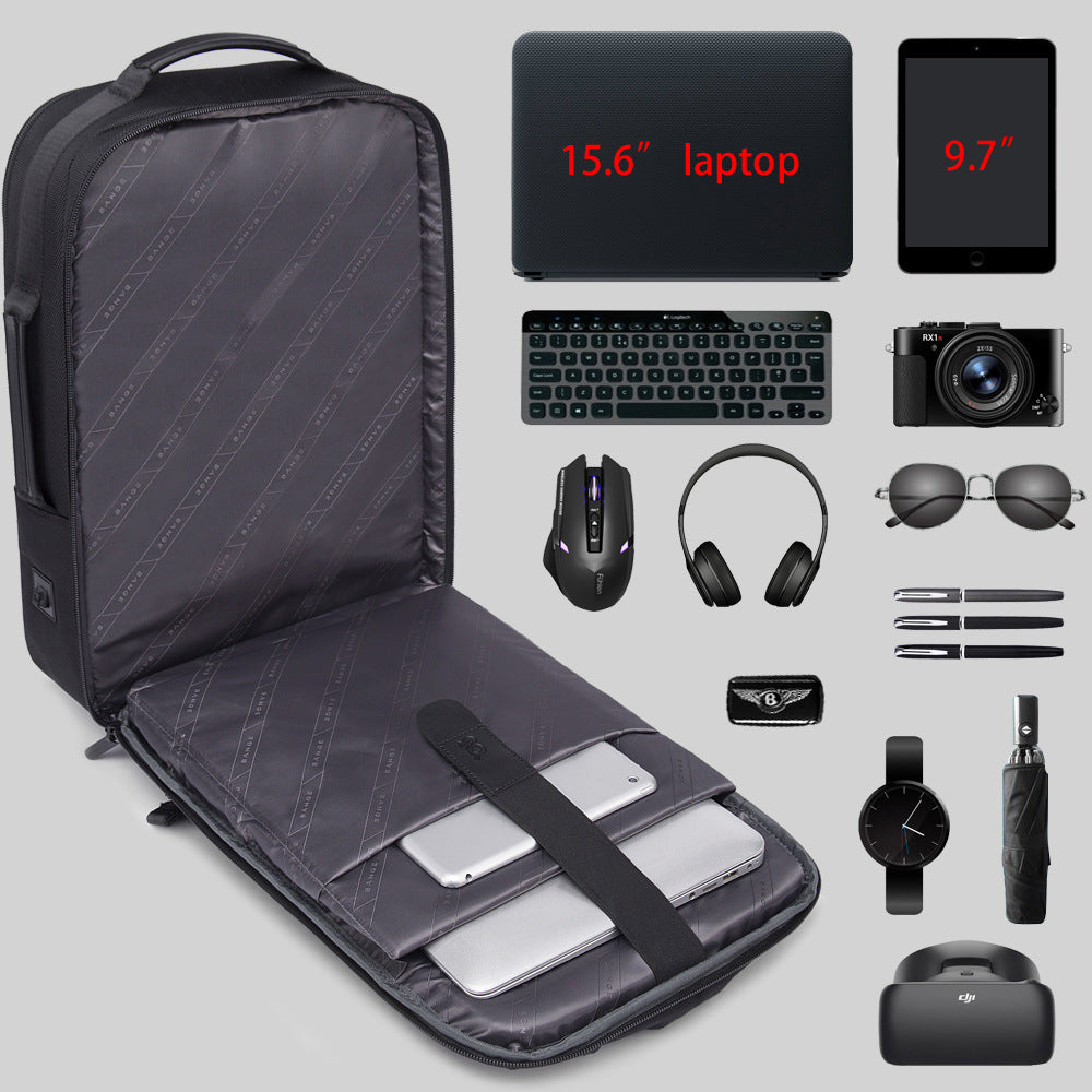 Rucksack, Buisness mit USB