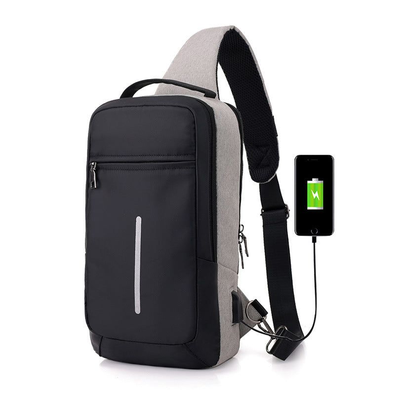 Shoulder bag with USB