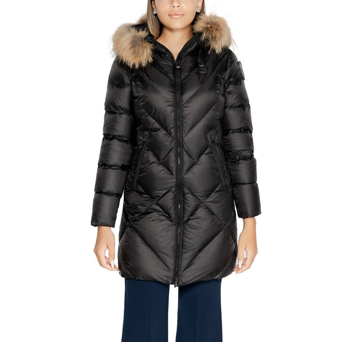 Blauer Jacke Damen