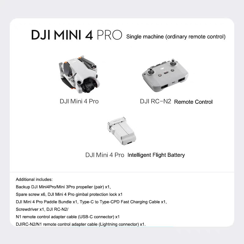 DJI Mini 4 Pro, Drohne