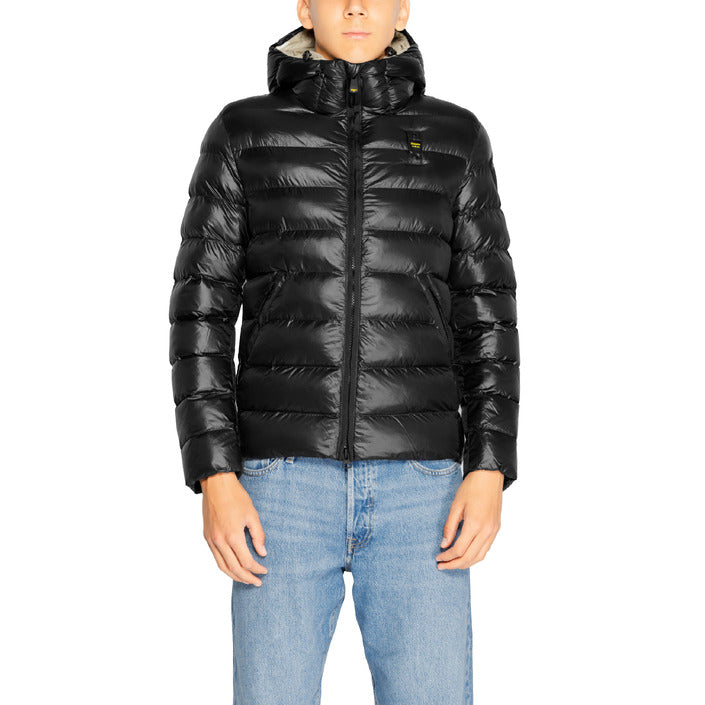 Blauer Jacke Herren