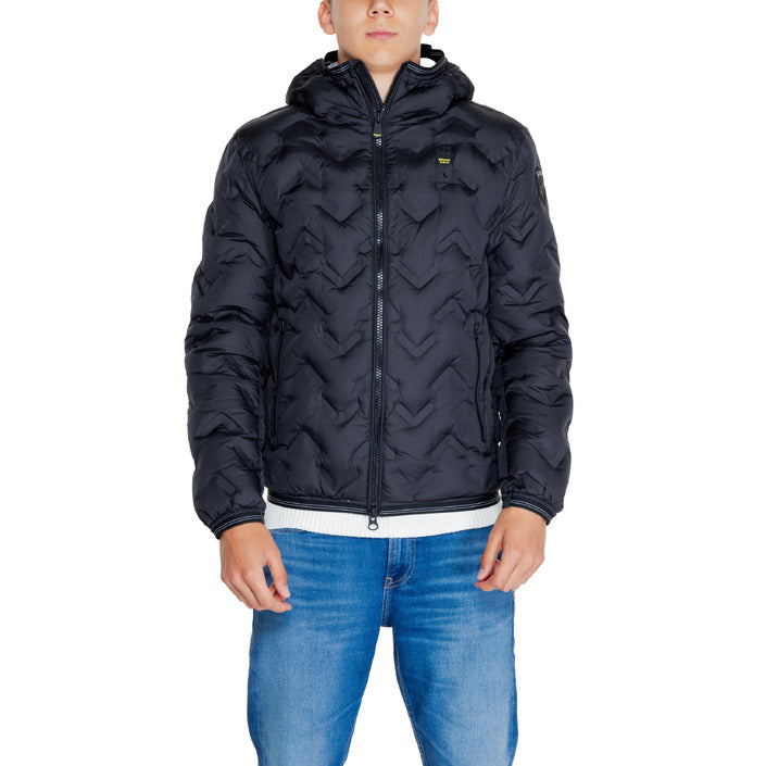 Blauer Jacke Herren