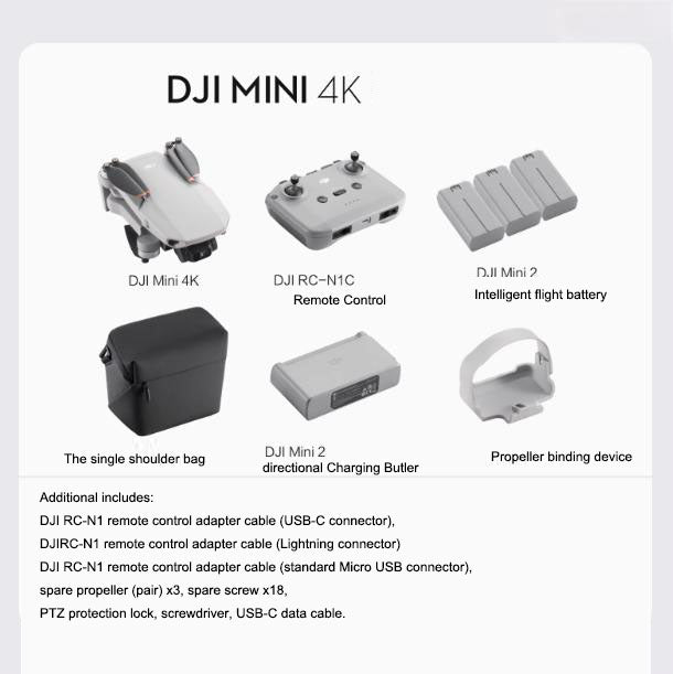 DJI Mini 4K Ultra HD Mini Drohne