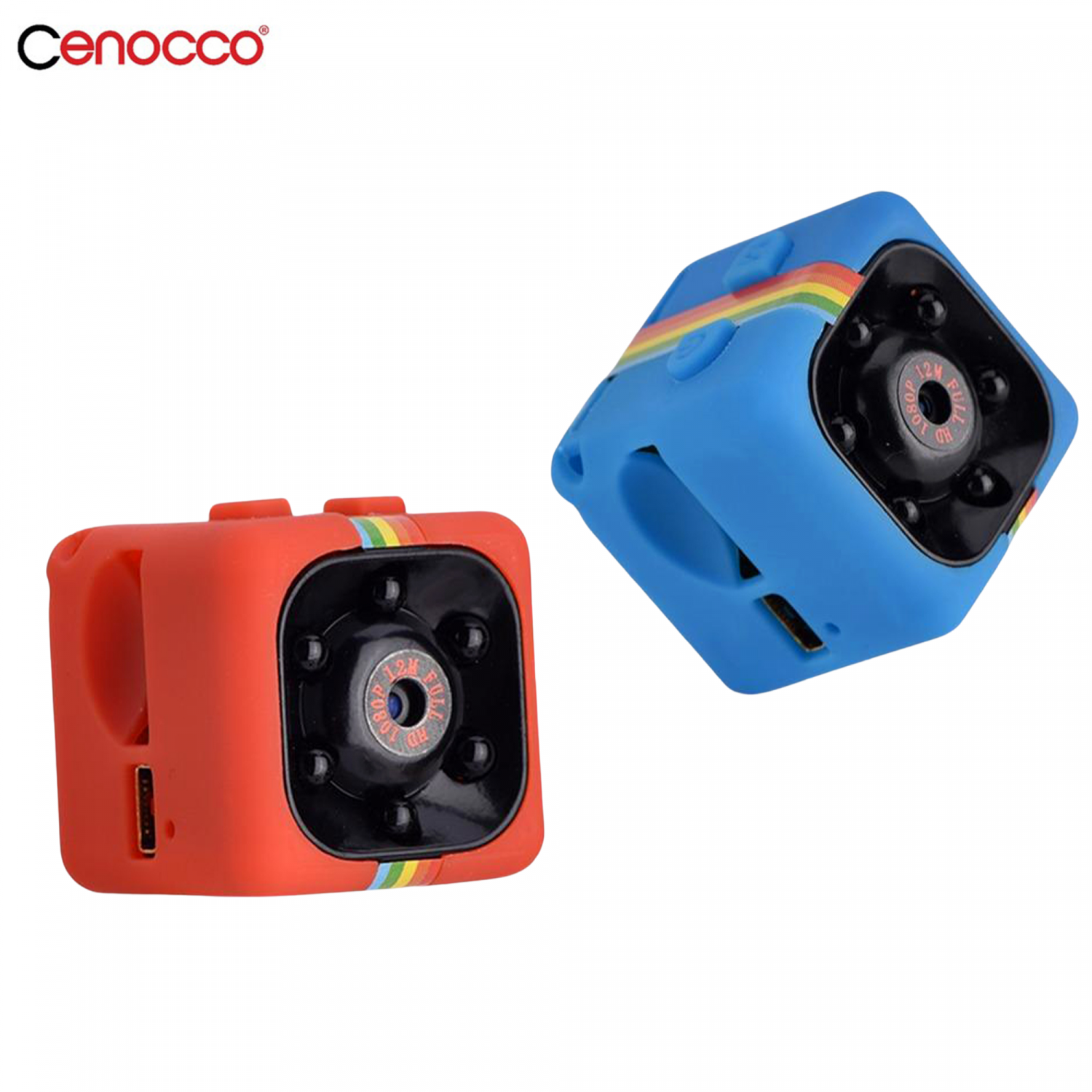 Cenocco Mini-Kamera HD1080P Rot