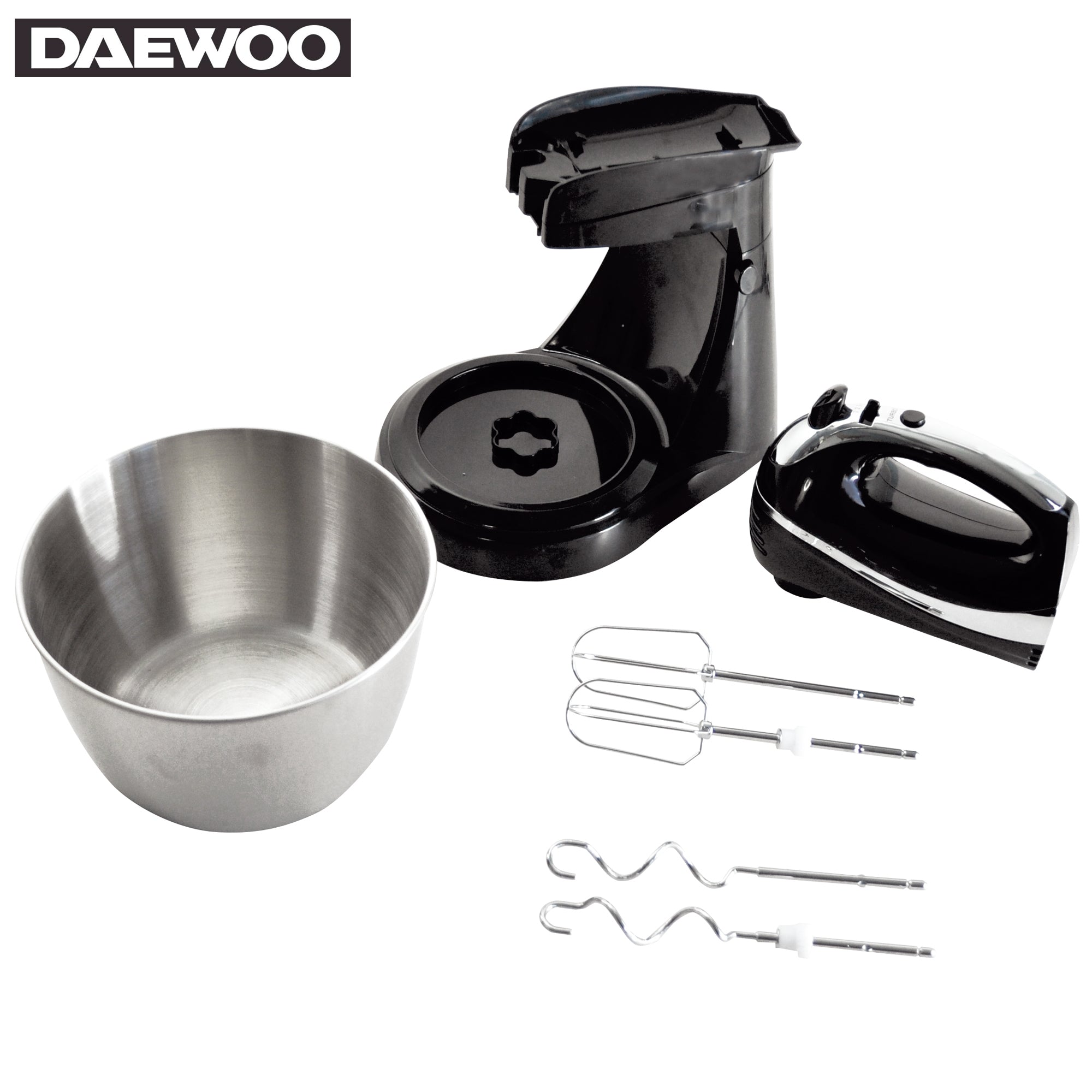 Daewoo SYM-1472: Handmixer mit Schüssel