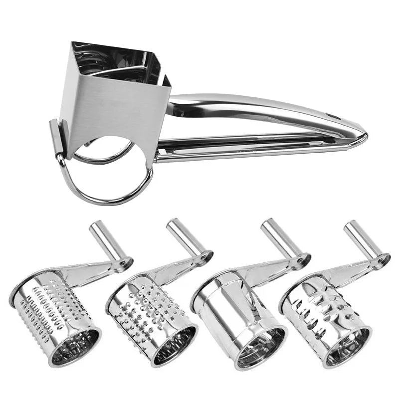 Herzberg HG-04289: 4-in-1 Stainless Steel Grater