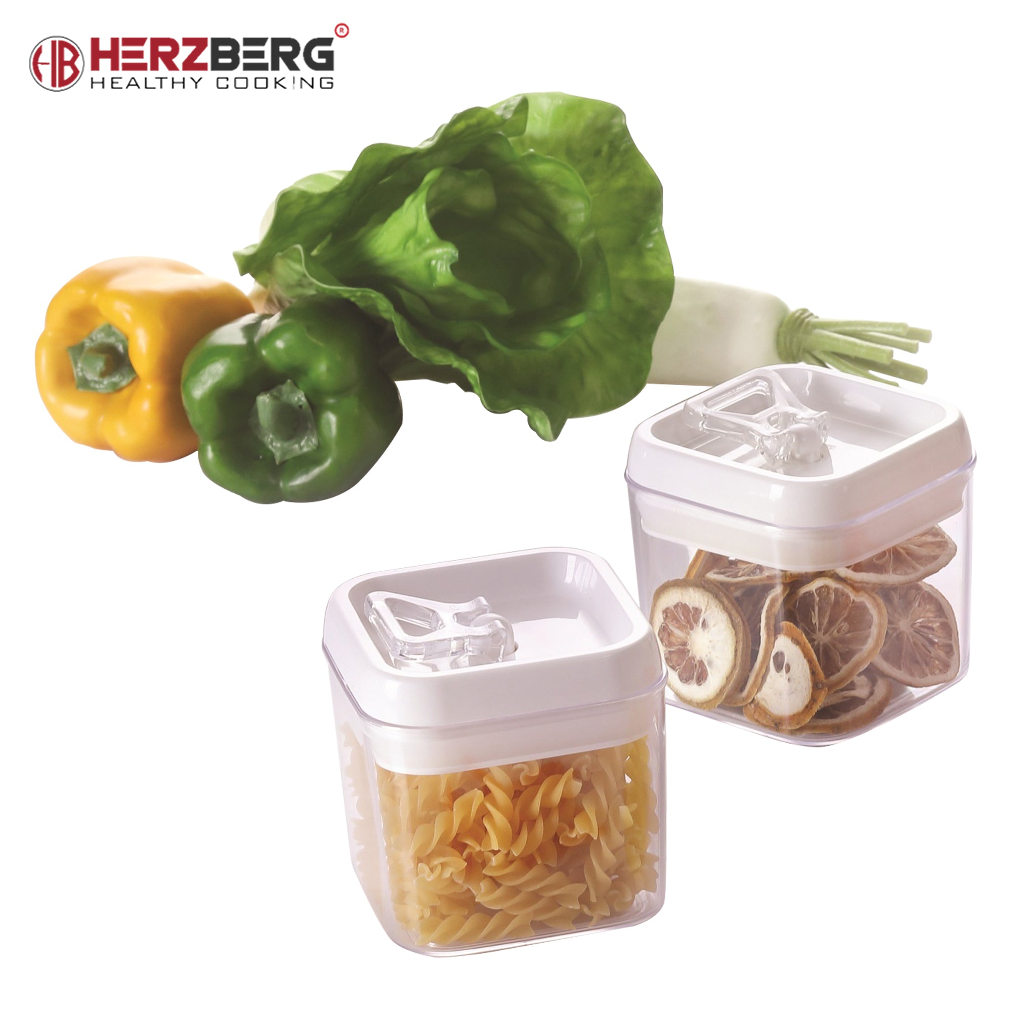 Herzberg HG-8032 Vegetable Slicer Set with Bowl