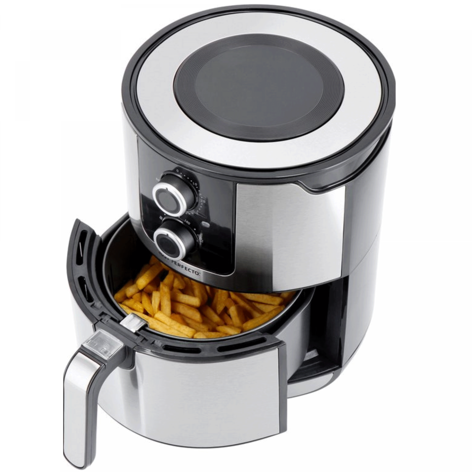 Just Perfecto JL-05: 1400 W Airfryer mit Doppelknopfsteuerung – 4 l