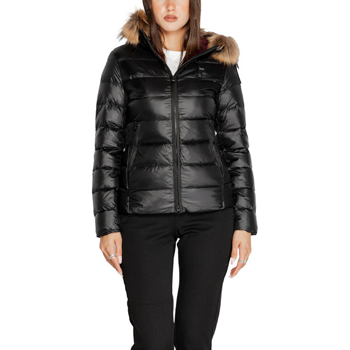 Blauer Jacke Damen