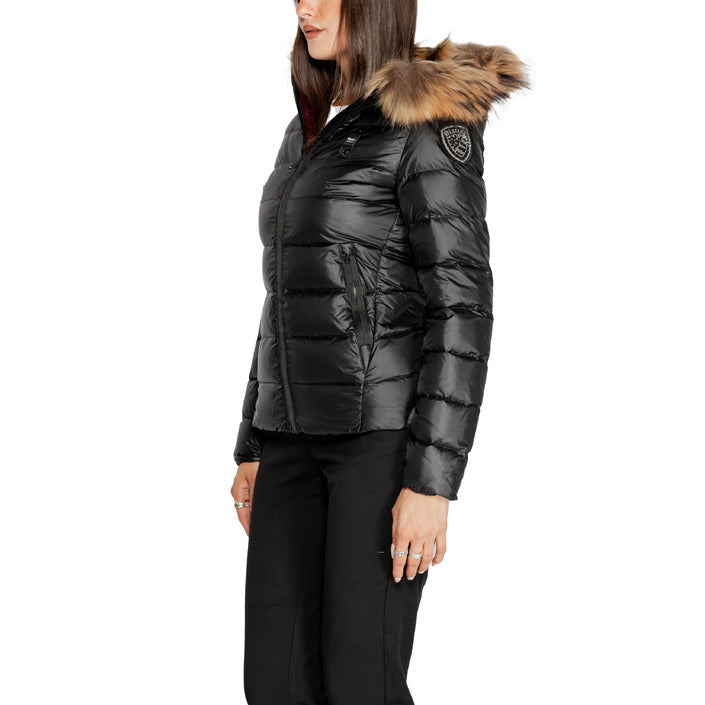 Blauer Jacke Damen