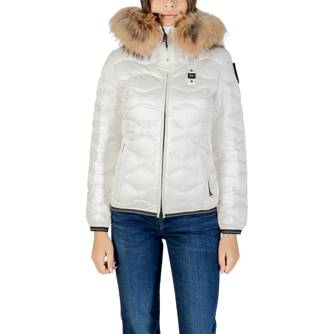 Blauer Jacke Damen Blauer