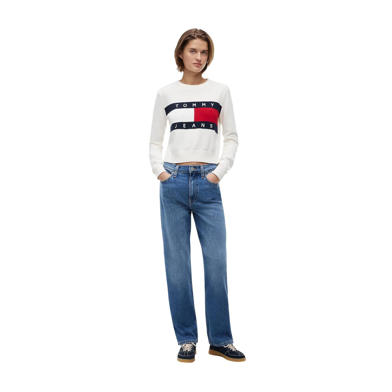 Tommy Hilfiger Jeans Fleece Damen Tommy Hilfiger Jeans