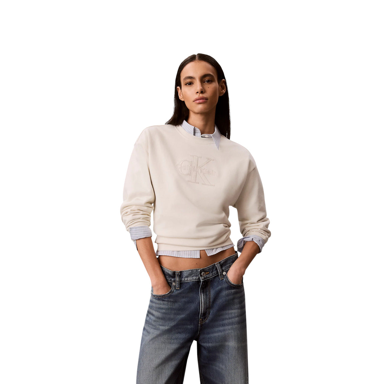 Calvin Klein Jeans Fleece Damen Calvin Klein Jeans