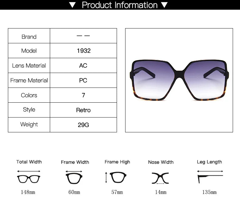 Sonnenbrille, Designer Sonnenbrille UV 4000